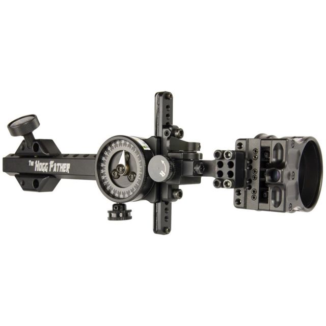 Spot-Hogg Hogg Father Sight 1 Pin .010 RH Black - Spot-Hogg