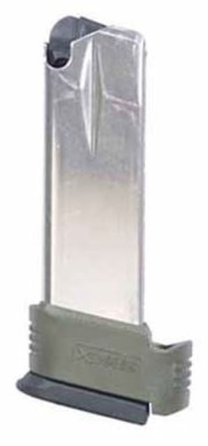 Springfield Armory XD Sub-Compact .40 SW Extended Magazine w/ Sleeve 12 Round OD Green 1 Pack Stainless Steel 12RD