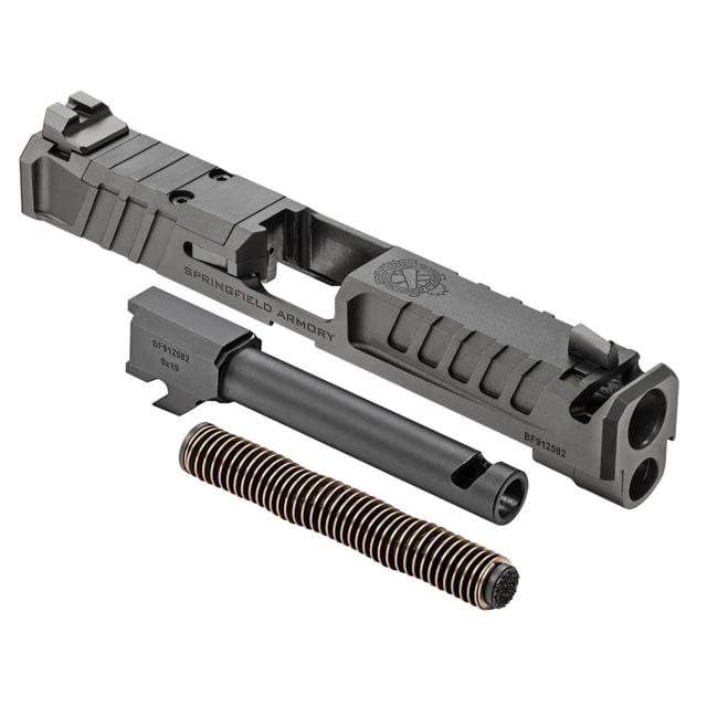 Springfield Armory Echelon 4.5F 9mm 4.5" Black Comped Slide Assembly w/Comped Barrel & Recoil Assembly EC4459-COMP - Springfield Armory