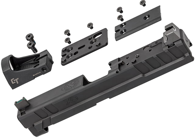 EDEMO Springfield Armory XD 9mm Optical Sight Pistol Plate Slide Assembly w/Crimson Trace 4in Black  EDEMO4 Used Condition Like New - Springfield Armory