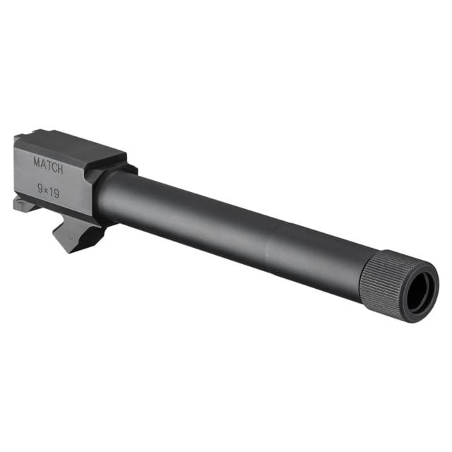 EDEMO Springfield Armory XD-M 4.5in Threaded Barrel Glock 17 9mm Luger 5.28 inch 1-10 Twist 5x28 Thread Melonite Black  EDEMO1 - Springfield Armory