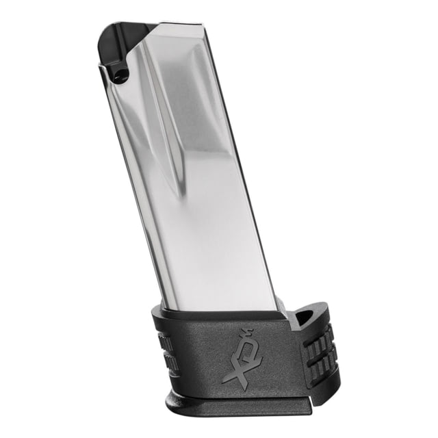 Springfield Armory XD-M/XD-M Elite Compact 9mm Luger Extended Magazine w/Sleeve 3 Sleeve 19 Round Silver 1 Pack Stainless Steel 19RD