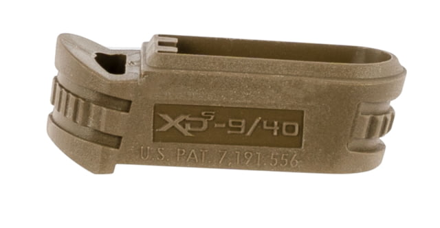 ingfield Armory XD-S Gear Mid-Size 3.3in Magazine W/ Sleeve For Backstrap 2 9mm Flat Dark Earth Finish Ammo