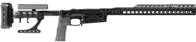 Spuhr Chasis System for Remington 700 Short Action 16 in HBAR Black - Spuhr
