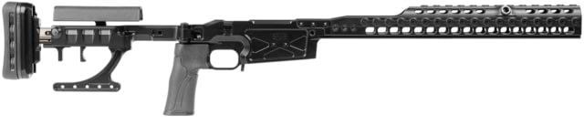 Spuhr Chasis System for Remington 700 LCP 16 in Black - Spuhr