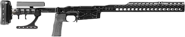 Spuhr Chasis System for Remington 700 Long Action 16 in HBAR Black - Spuhr