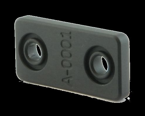 Spuhr Spacer - Height 4 mm/ 0.16in Black