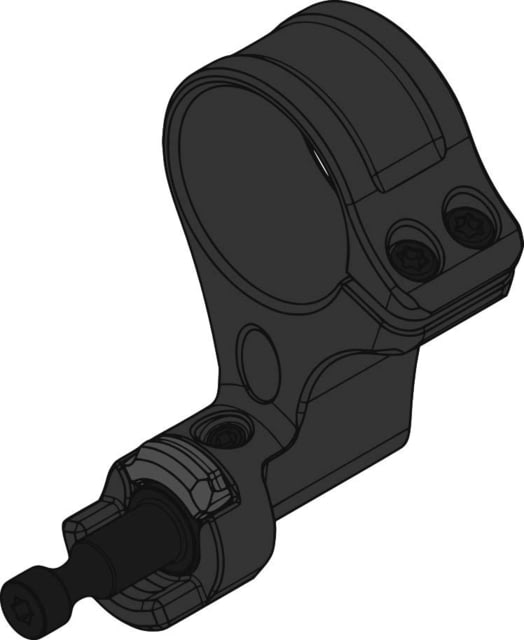 Spuhr Spuhr Magnifier Yoke Assembly 30mm Tube 74mm Black