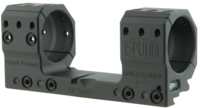 Spuhr Scope Mount 35mm Tube 30mm 6Mil Picatinny Black - Spuhr