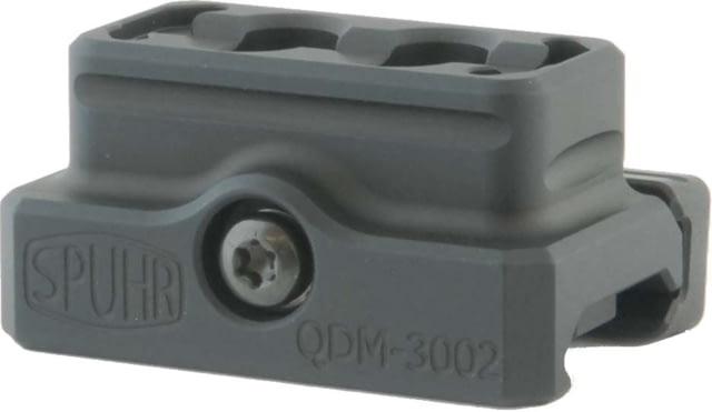 Spuhr Trijicon MRO RDS Mount Absolute Co-witness H-38 mm/1.5in W-75 g/2.6 oz Black