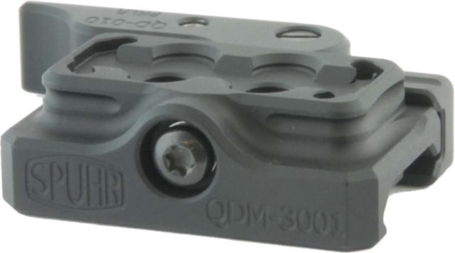 Spuhr Trijicon MRO Red Dot Sight Mount H-30 mm/1.18in W- 65 g/2.3 oz Black