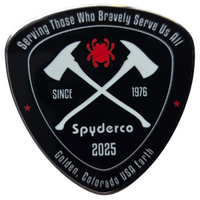 Spyderco  Fire Dragon Coin Black - Spyderco