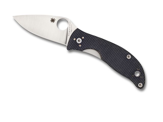 Spyderco Alcyone Folding Knife G-10 Steel Grey - Spyderco