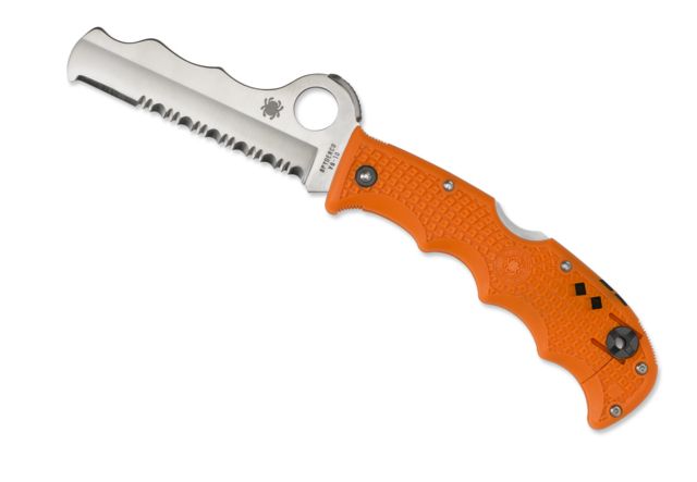 Spyderco Assist Folding Knife w/Carbide Tip Orange FRN Handle PS Blade - Spyderco