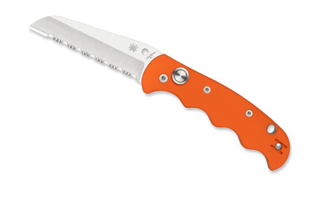 Spyderco Autonomy Folding Knife Orange - Spyderco