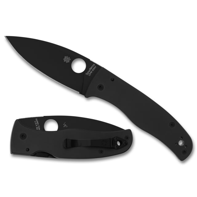 Spyderco Bodacious Black G-10 Black Blade - Spyderco