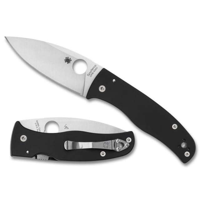 Spyderco Bodacious Black G-10 Silver - Spyderco