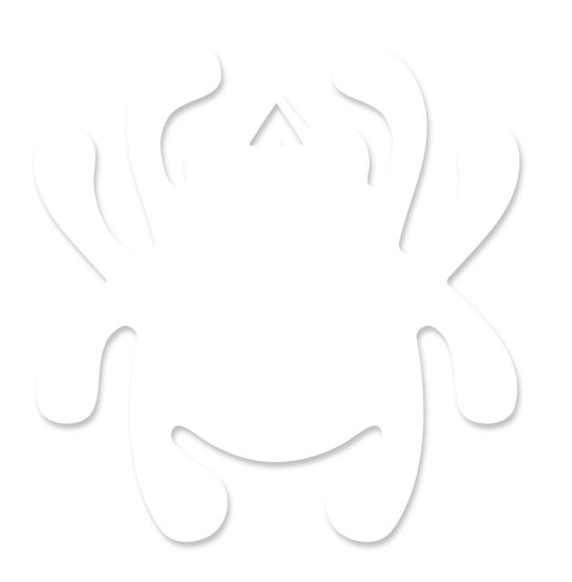 Spyderco Bug Mirror Decal - Spyderco