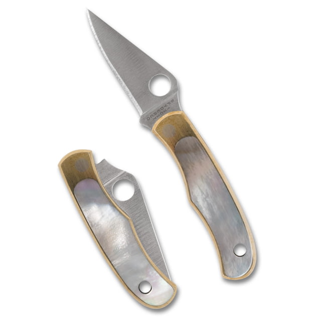 Spyderco Bug Nickel Silver Abalone - Spyderco