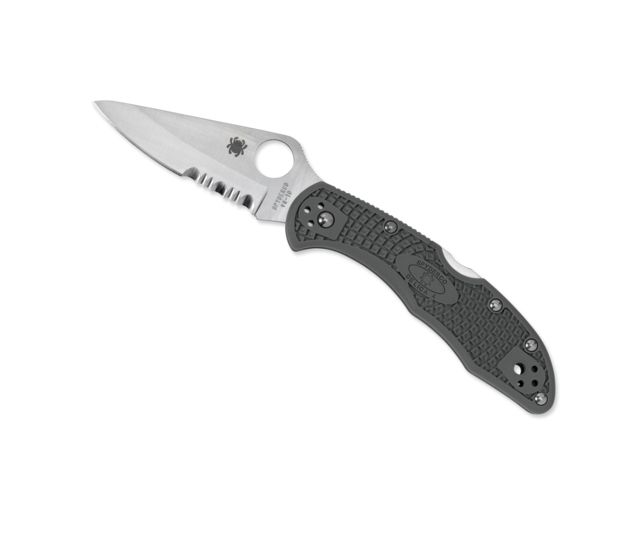 Spyderco Delica 4 Folding Knife Foliage Green FRN Handle VG-10 Steel PS Blade - Spyderco