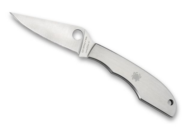 Spyderco Grasshopper Folding Knife Stainless Steel Slipit FE Blade