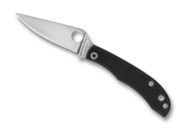 Spyderco Honeybee Folding Knife 1.69 in 12c27 Black G10