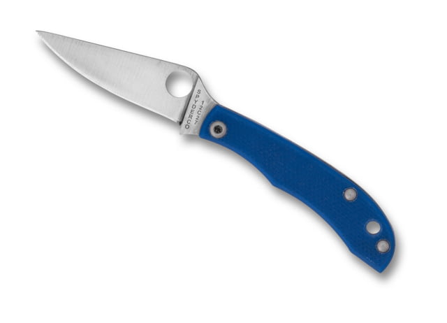 Spyderco Honeybee Folding Knife 1.69 in 12c27 BLue G10