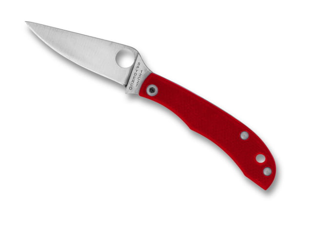 Spyderco Honeybee Folding Knife 1.69 in 12c27 Red G10