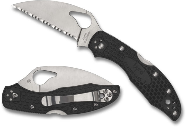 Spyderco Meadowlark 2 Wharncliffe Folding Knives 2.96in 8Cr13MoV Steel SpyderEdge FRN Handle - Spyderco