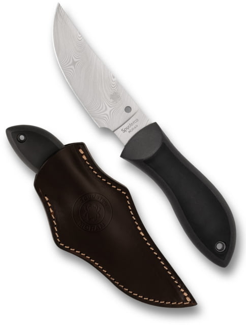 Spyderco Moran Upswept Grey Damasteel Sprint - Spyderco