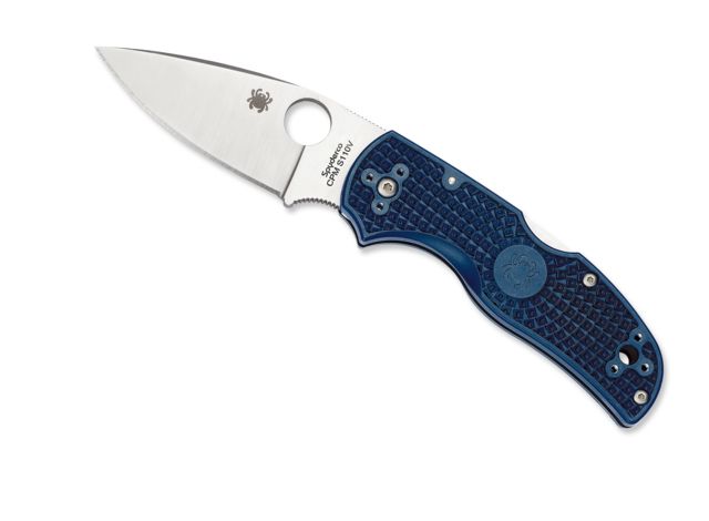 Spyderco Native 5 Lightweight Folding Knife 2.95in CPM S110V Drop Point FRN Dark Blue Handle