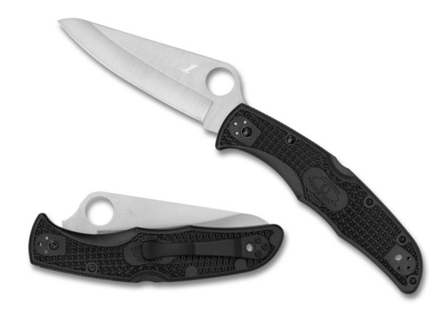 Spyderco Pacific Salt 2 Folding Knife 8.72 in Black