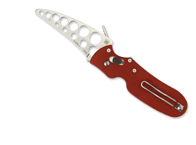 Spyderco P'Kal Trainer Folding Knife Red G-10 Handle FE - Spyderco