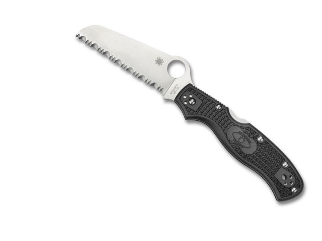 Spyderco Rescue 3 SpyderEdge Knife Black FRN - Spyderco