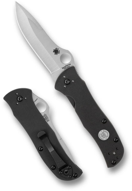 Spyderco Starmate Sprint Folding Knife 3.74in CPM-20CV G-10 Black Handle - Spyderco