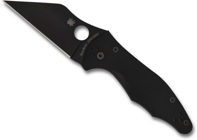 Spyderco Yojimbo 2 Folding Knife 3.2in CPM S30V Wharncliffe Black G10 Handle