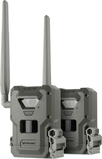 Spypoint FLEX-M2 Cellular Trail Camera 32MP Set of 2 Grey
