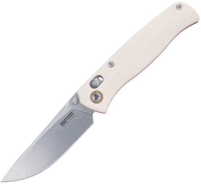 SRM Knives 255L-GK Ambi Lock White SRM