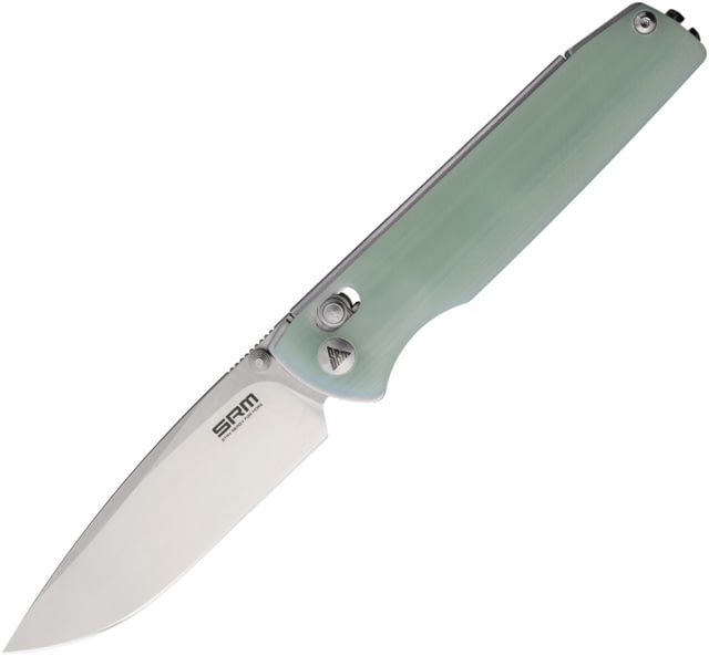 SRM Knives 258L Ambi Lock Jade SRM - Srm Knives