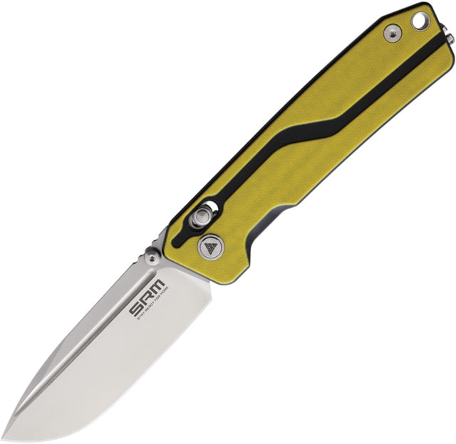 SRM Knives  Ambi Lock Yellow - Srm Knives