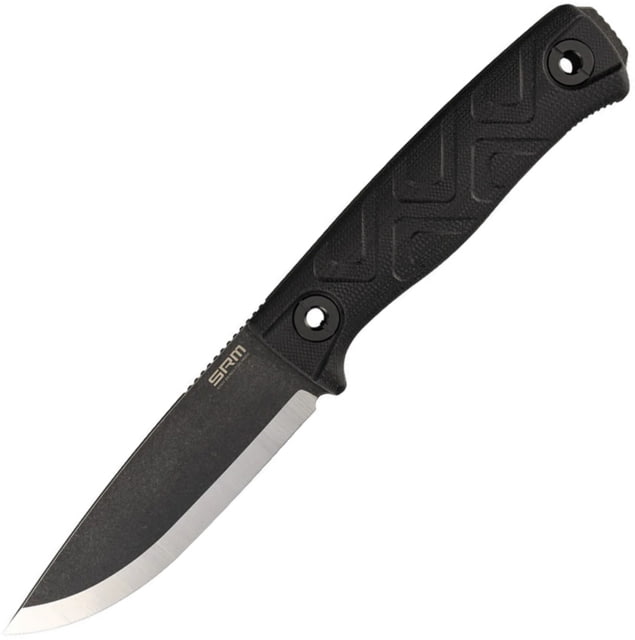 SRM Knives Bushcraft Fixed Blade Black SRM - Srm Knives