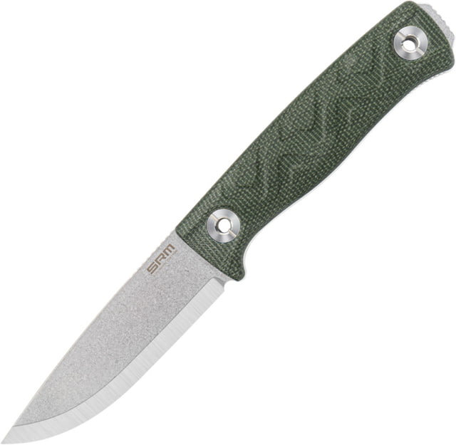 SRM Knives Bushcraft Fixed Blade Green SRM - Srm Knives
