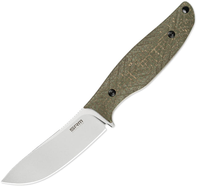 SRM Knives Fossa Fixed Blade Grn Mic SRM - Srm Knives
