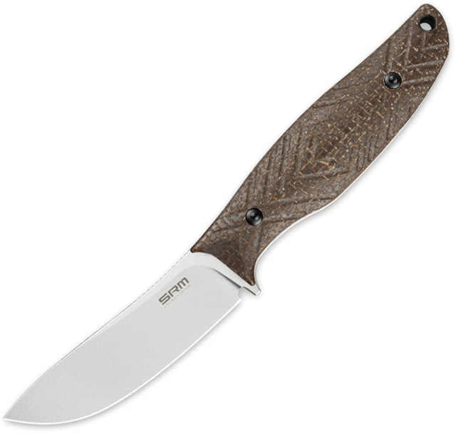 SRM Knives Fossa Fixed Blade Tan Mic SRM - Srm Knives