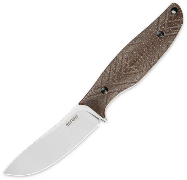 SRM Knives Fossa Fixed Blade Tan Mic SRM - Srm Knives