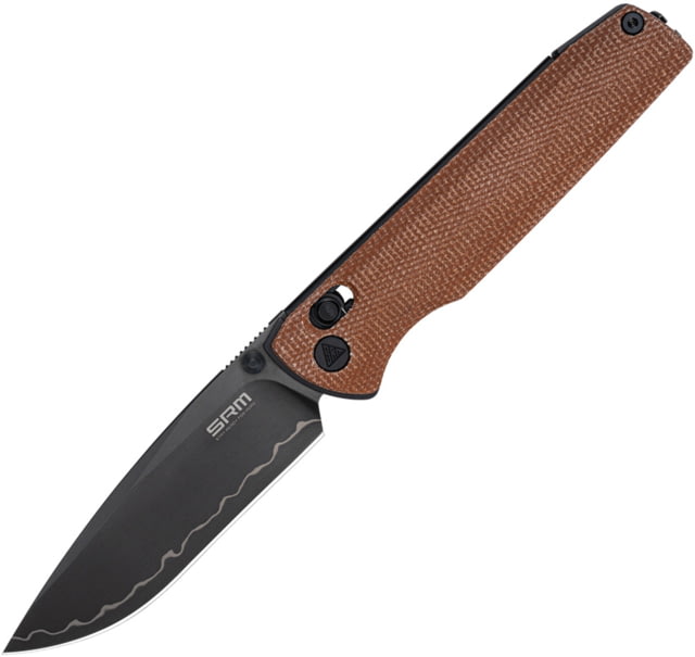 SRM Knives Terrier Ambi Lock Brown SRM - Srm Knives