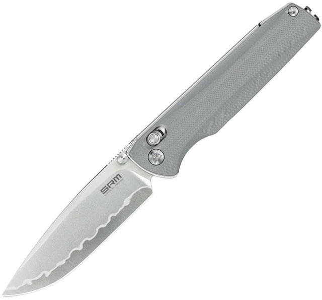 SRM Knives Terrier Ambi Lock Gray SRM - Srm Knives