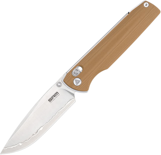 SRM Knives Terrier Ambi Lock Tan SRM - Srm Knives