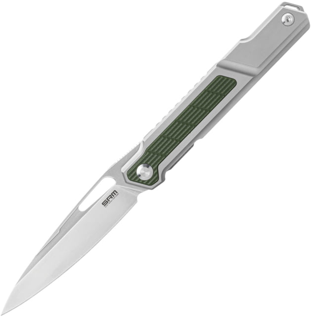 SRM Knives Titanium Framelock Green - Srm Knives