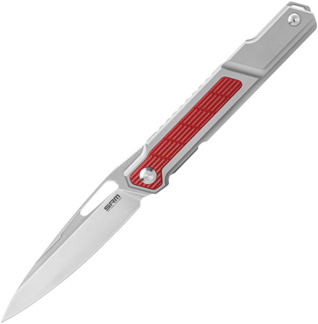 SRM Knives Titanium Framelock Red - Srm Knives